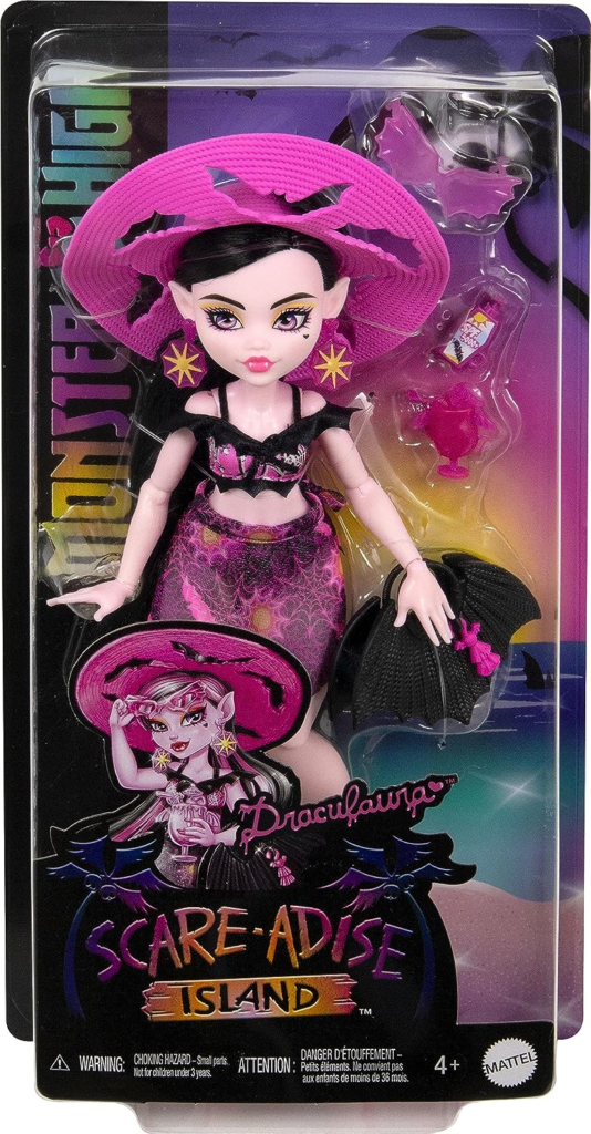 Monster High Generation 3 Scareadise Island Draculaura -