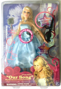 Taylor Swift Our Song Performance hotsell Doll RARE