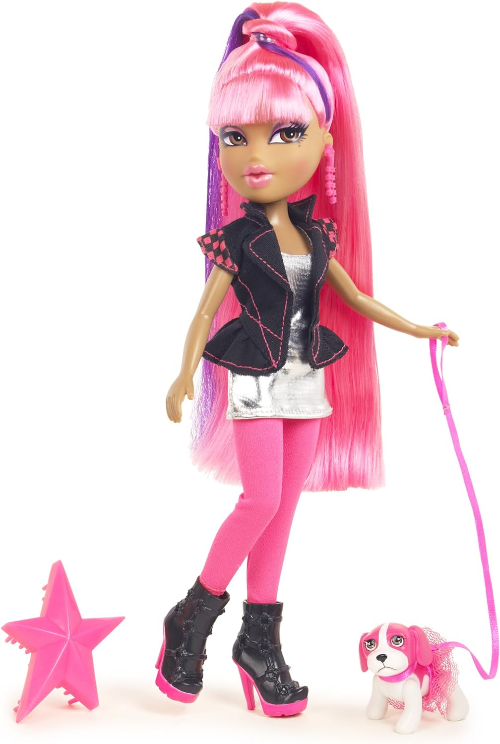 Bratz Neon Runway Yasmin with Pink Hair