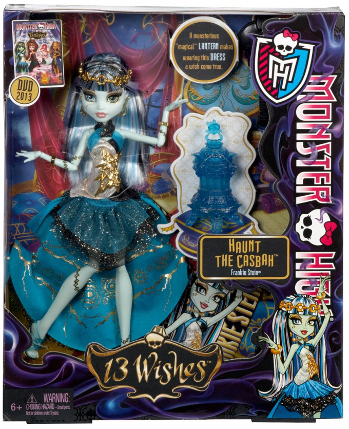 Monster High Generation 1 13 Wishes Haunt The Casbah Frankie Stein