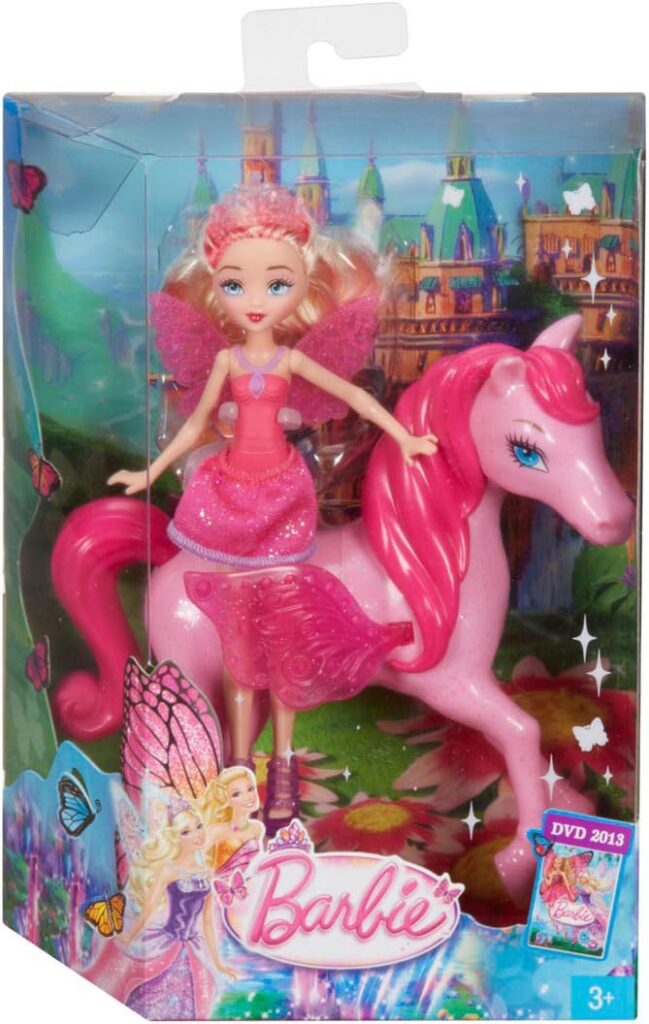 Barbie 2013 Mariposa and the Fairy Princess Pink Shimmer Sprite 