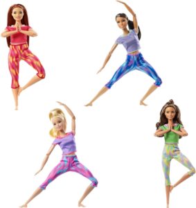 Barbie Playline Made to Move Yoga Dolls 