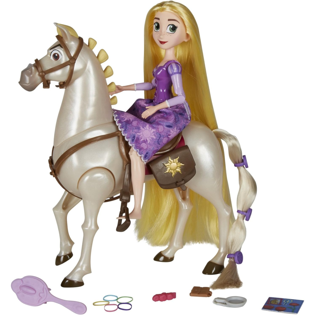 Disney Tangled the Series Rapunzel and Royal Horse Maximus Doll