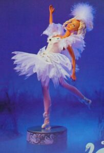 Barbie 1991 Ballerina Music Box Series Swan Lake -