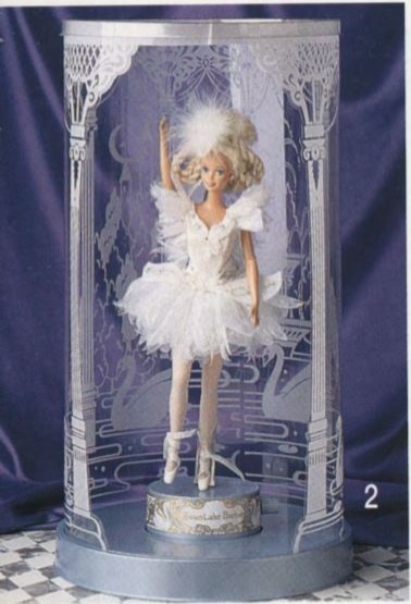 Barbie 1991 Ballerina Music Box Series Swan Lake -