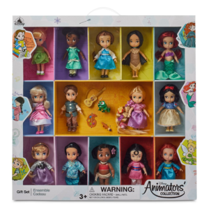 Disney mini hot sale doll set