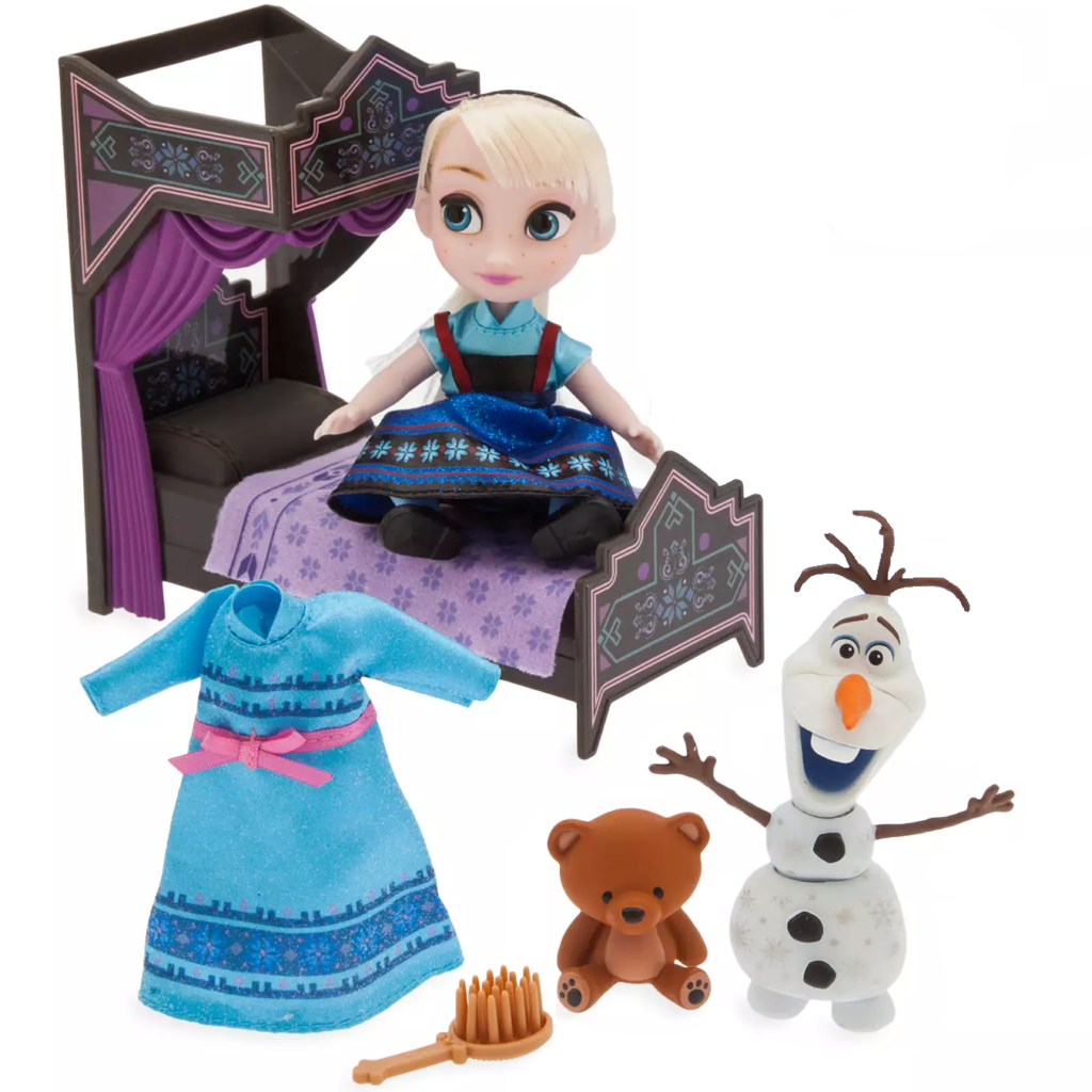 Disney frozen animators collection store elsa mini doll playset