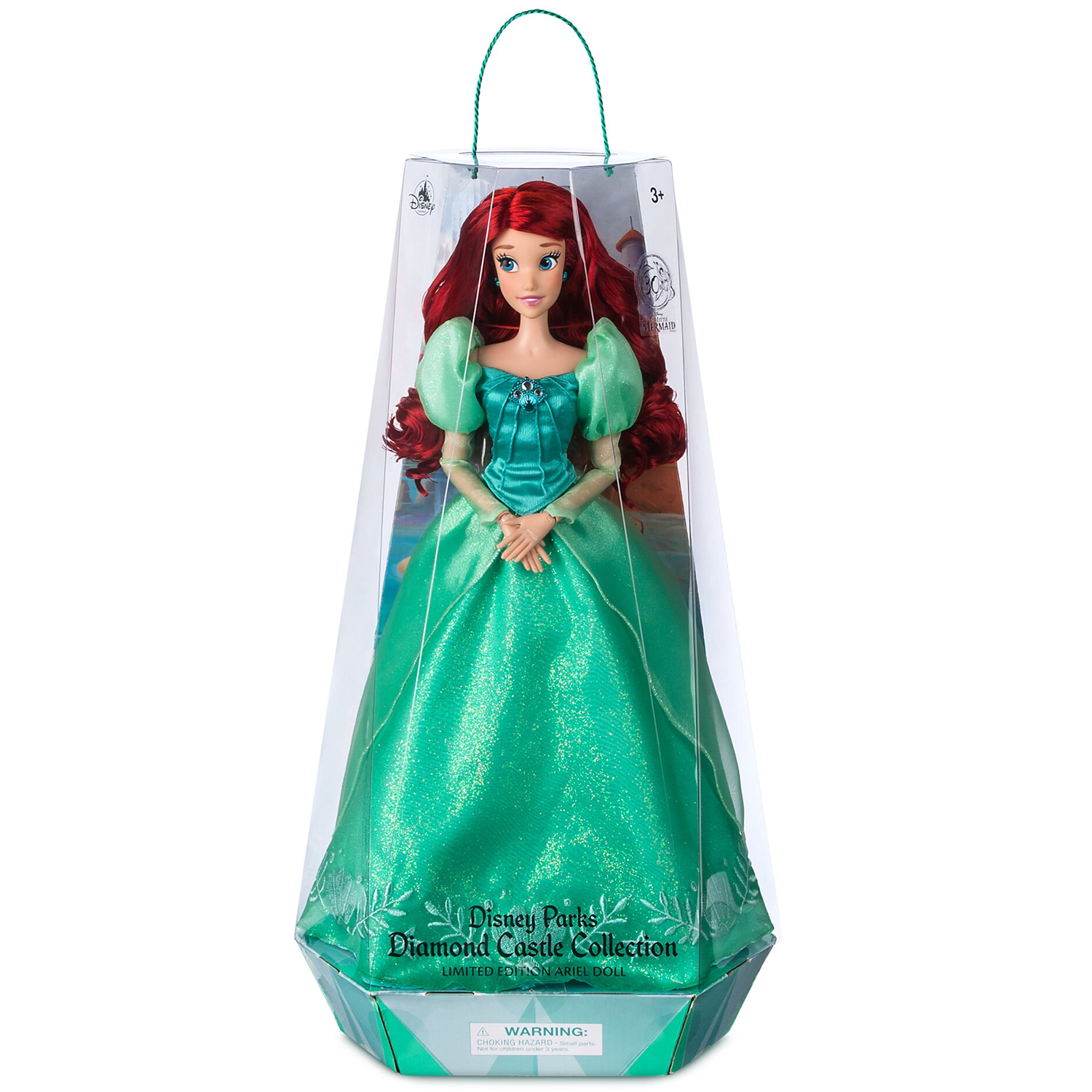 Disney Limited Edition Diamond Castle Collection Ariel Doll 