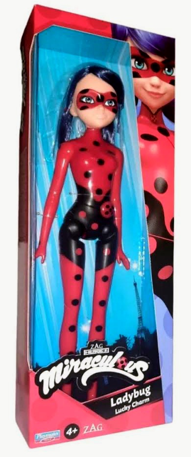 Miraculous Ladybug Lucky Charm 5 Super Poseable Action Figure by Playmates  ZAG 