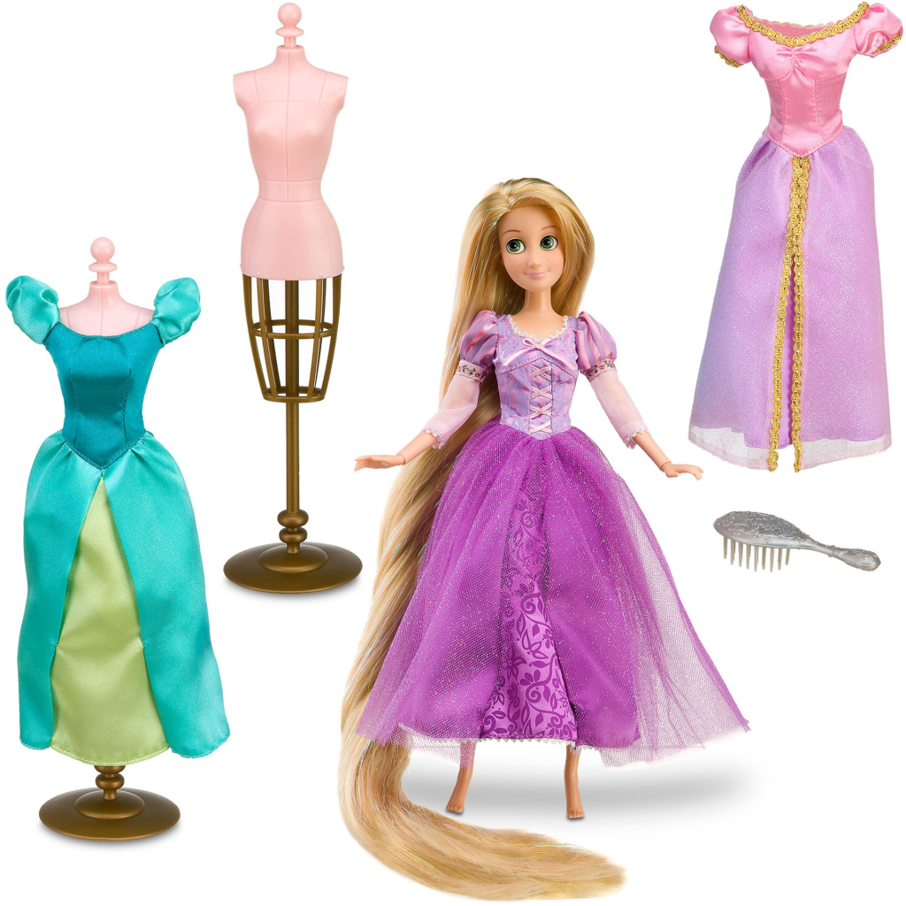 Disney Classic Dolls Tangled Rapunzel Boutique Set