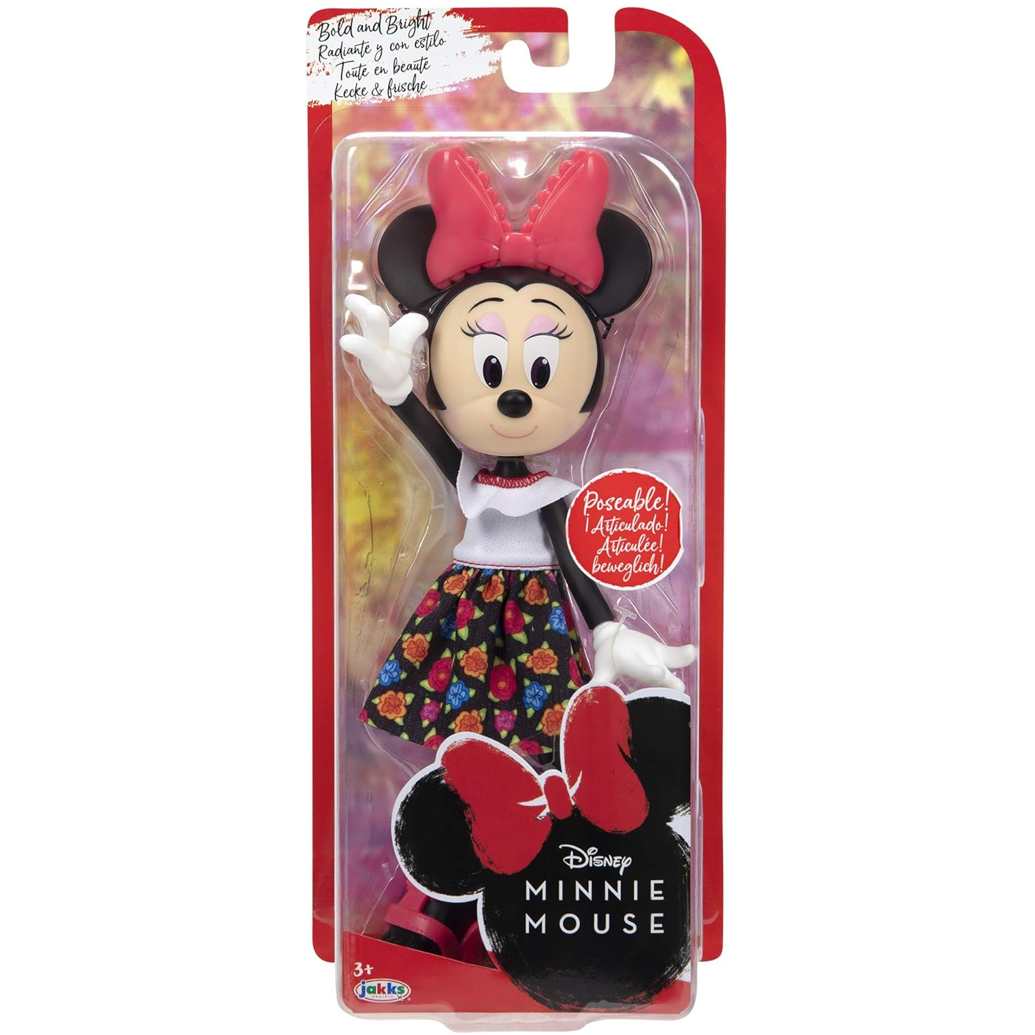 Disney Minnie Mouse Bold and Bright Fashion Doll