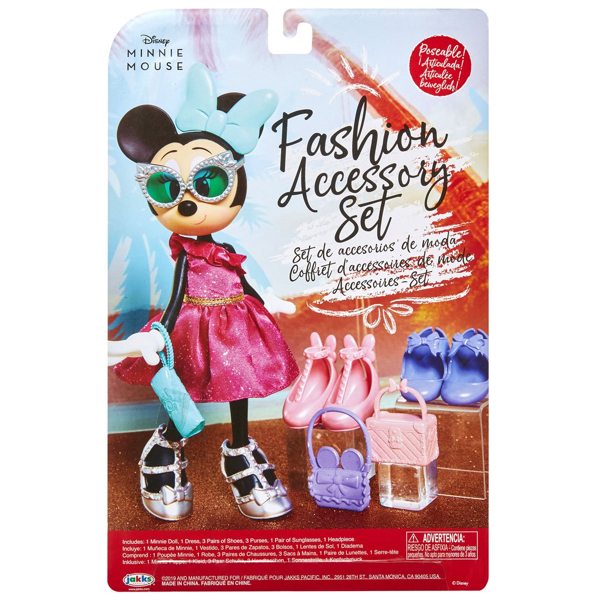 Disney Minnie Mouse Fashion Accessory Set Fashion Doll 
