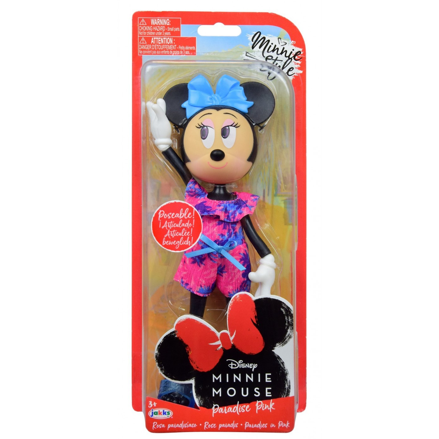 Disney Minnie Mouse Paradise Park Fashion Doll