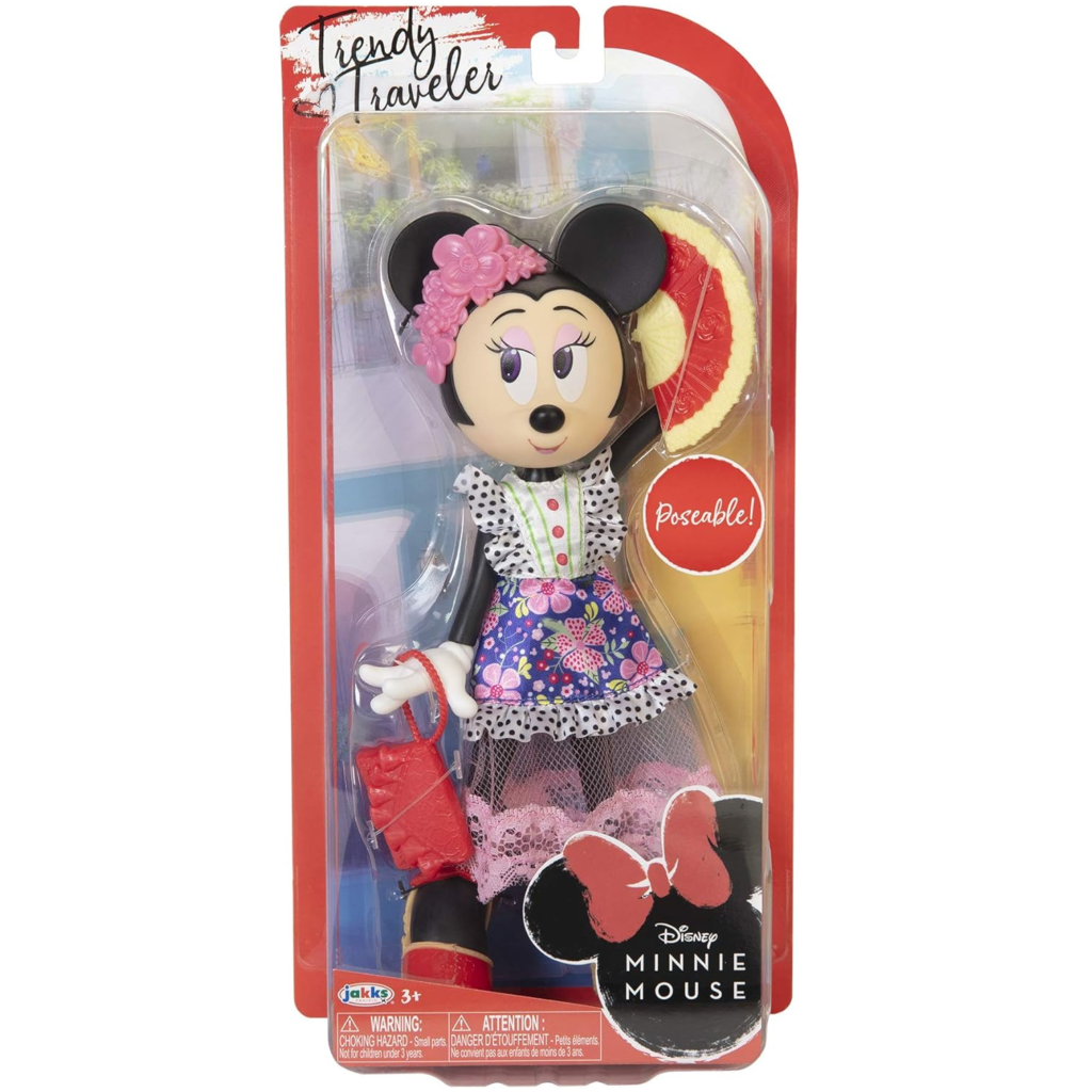 Disney Minnie Mouse Trendy Traveler Fashion Doll