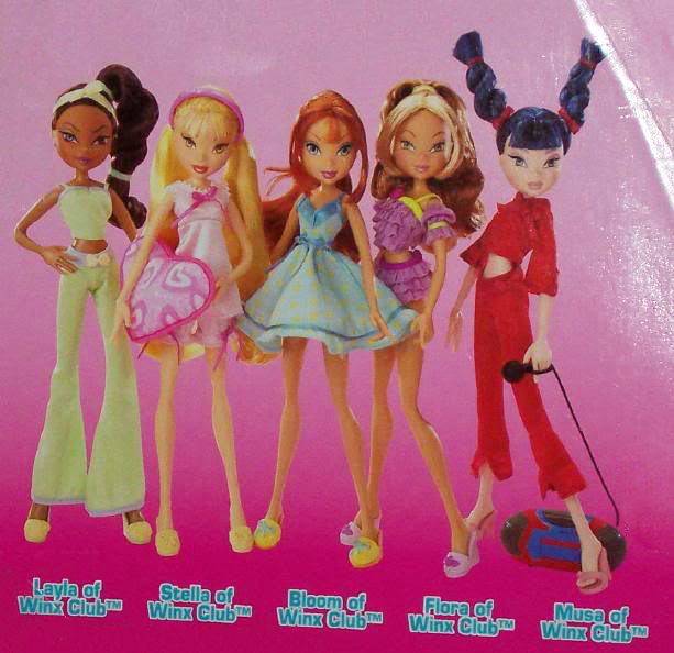 Winx Club Mattel Slumber Party Flora