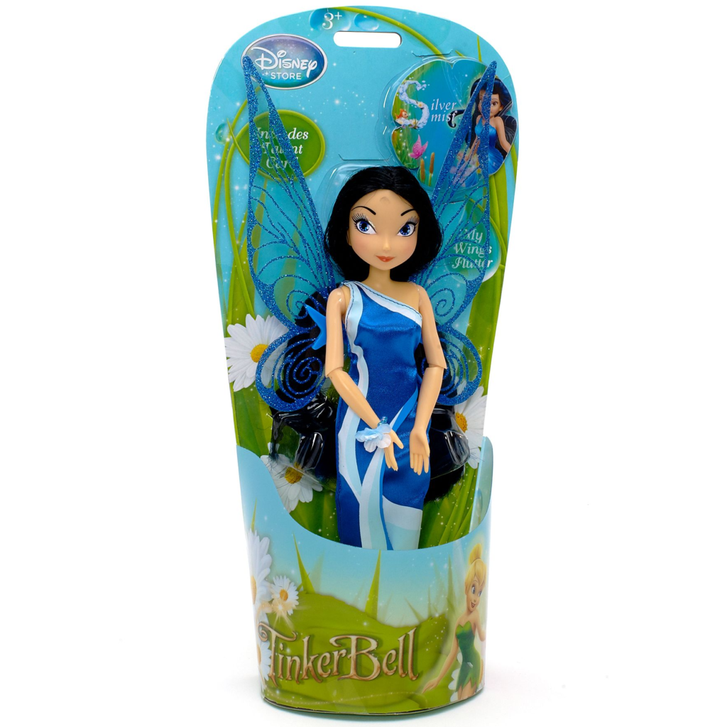 Disney Fairies Disney Store 2011 Flutter Doll Silvermist