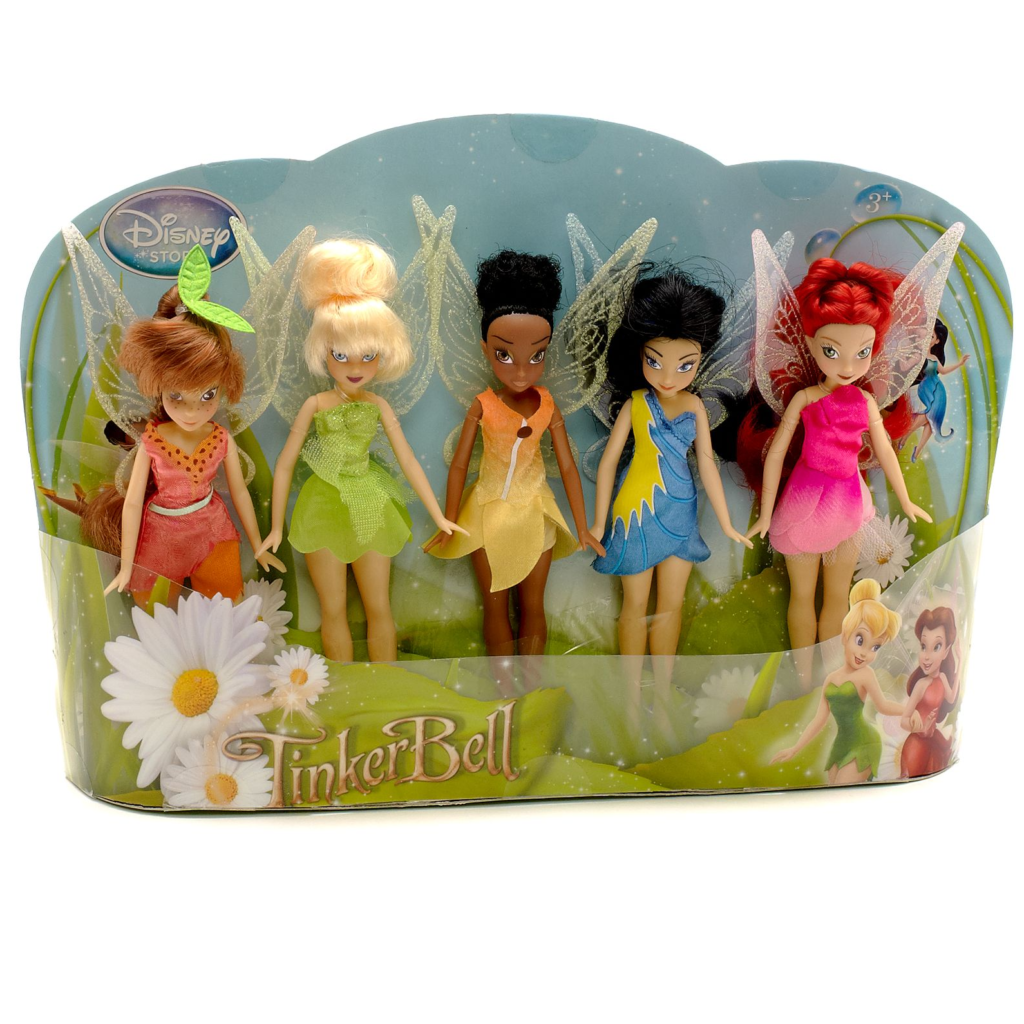 Disney Fairies Disney Store 2011 Mini Doll Set Silvermist