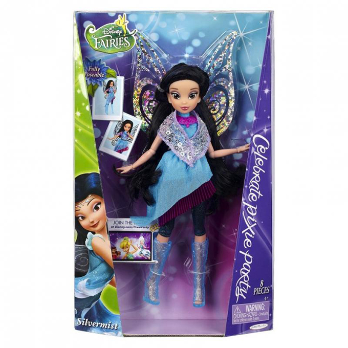 Disney Fairies Jakks Pacific Pixie Party Silvermist Doll -