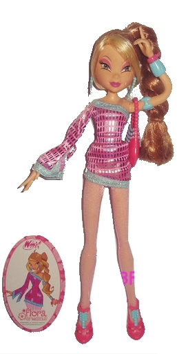 Winx Mattel Flora Disco doll deals HTF