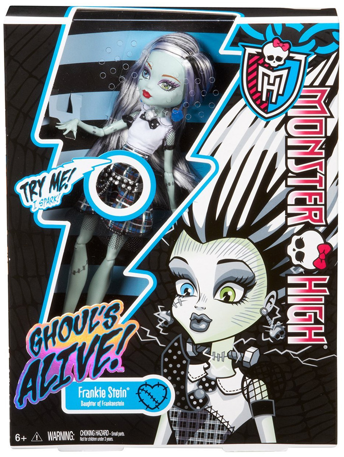 Monster High Generation 1 Ghoul S Alive Frankie Stein