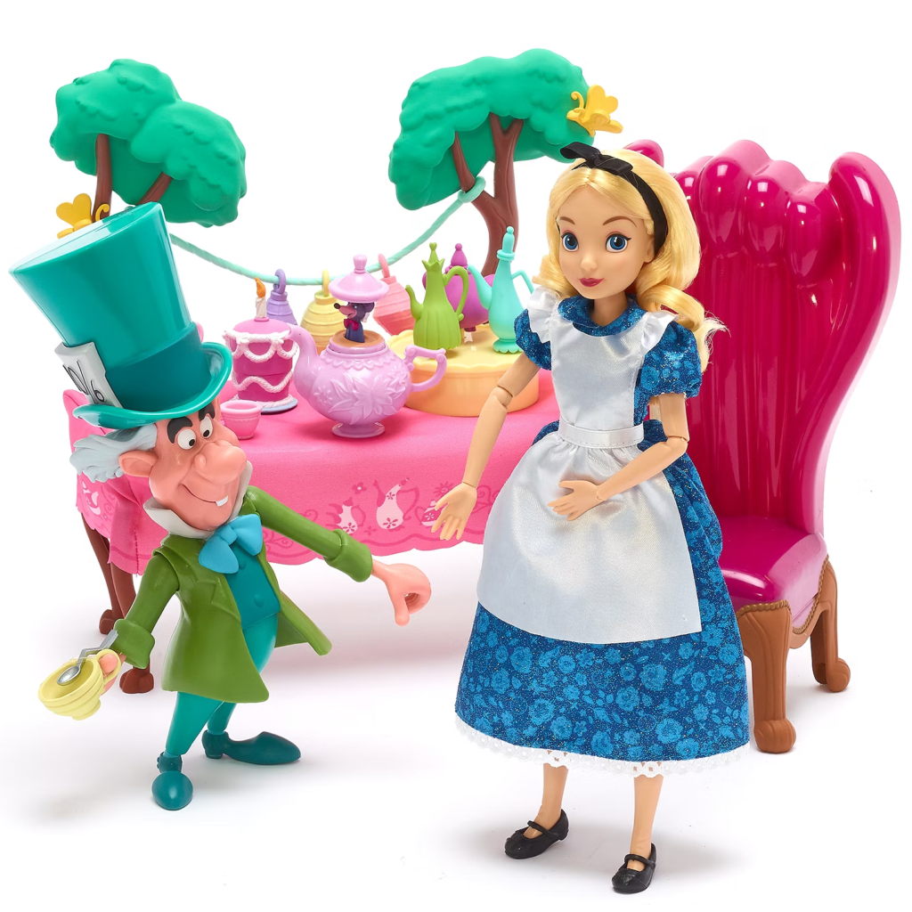 Disney Classic Dolls 2021 Alice Tea Party Playset -