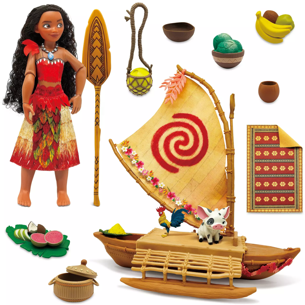 Disney Classic Dolls 2021 Moana Ocean Adventure Playset