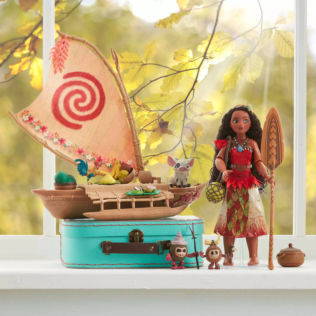 Disney Classic Dolls 2023 Moana Ocean Adventure Playset