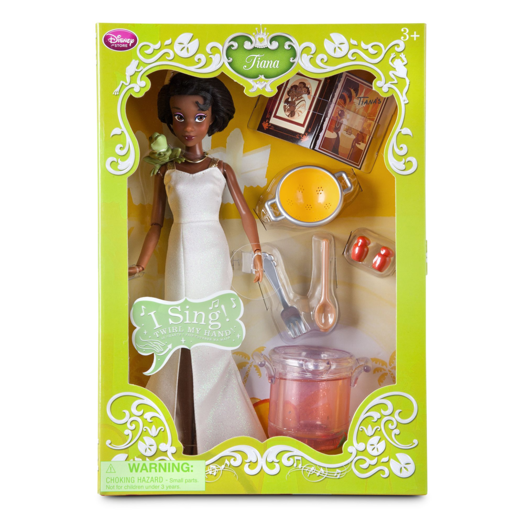 Disney Classic Dolls 2014 Deluxe Singing Doll Set Tiana