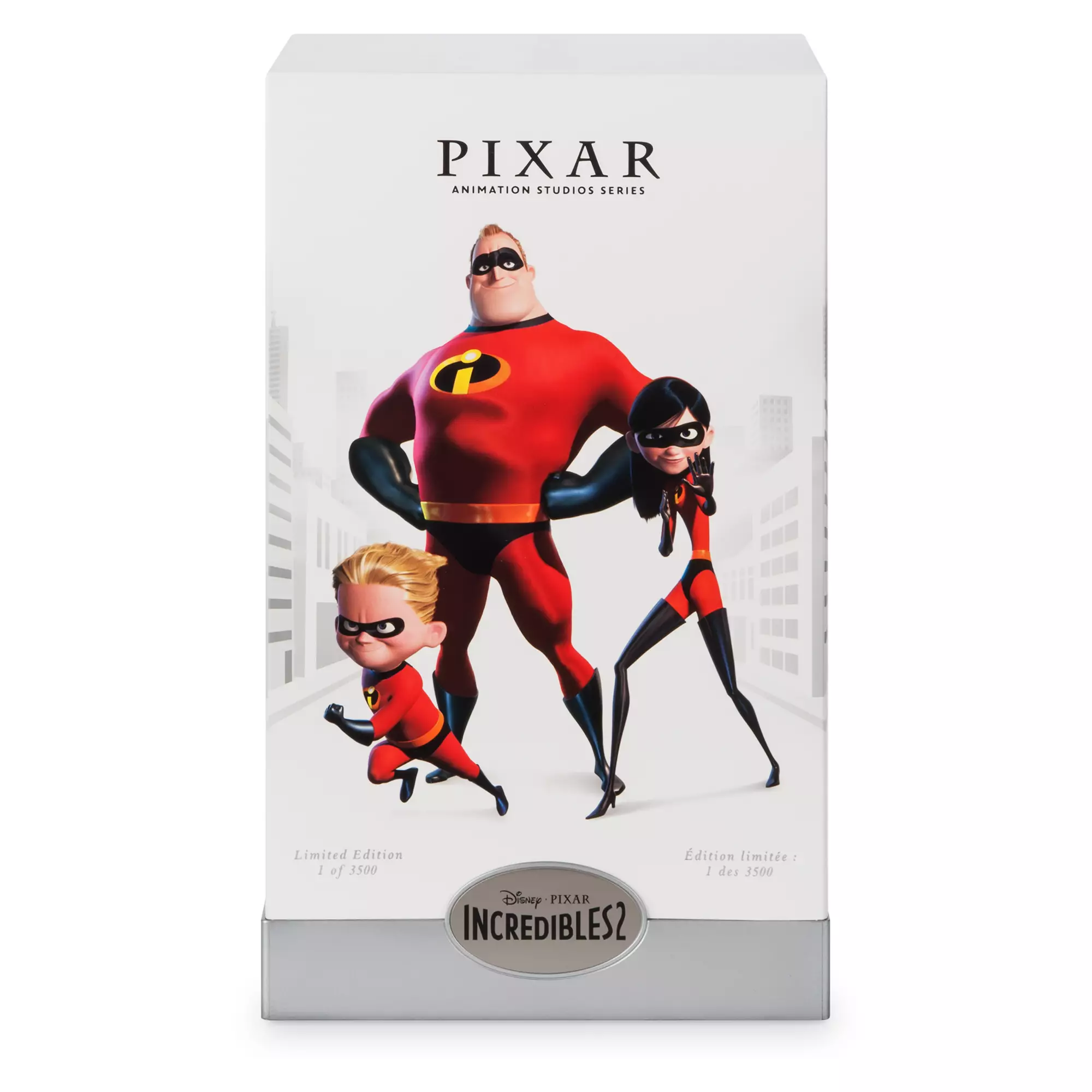 Disney Designer Collection Incredibles 2 Mr Incredible, Violet and Dash -