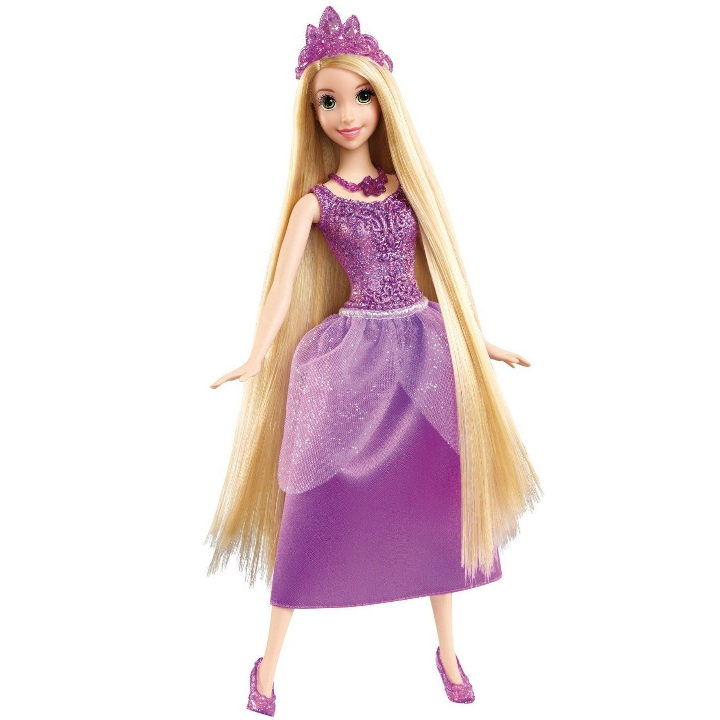 Disney Mattel 2012 Sparkling Princess Rapunzel