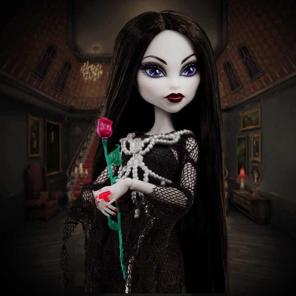 Monster High Generation 1 Skullector Addams Family Morticia