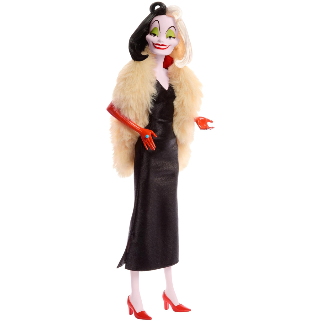 Disney Mattel 2023 Villains Doll Set Cruella De Vil -