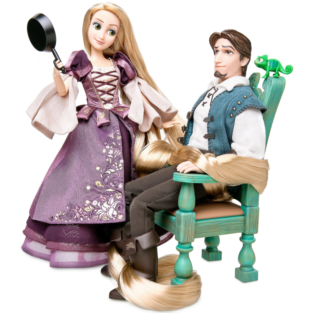 Disney Designer Collection Fairytale Rapunzel and Flynn Rider Doll Set