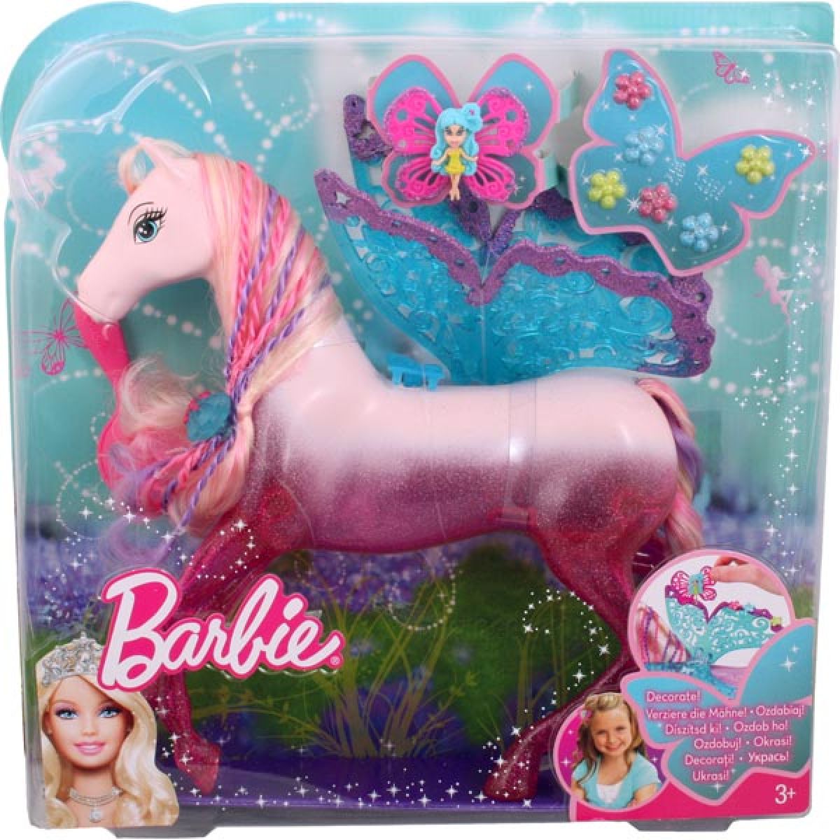 Barbie 2010 Fashion Fairies Pink Horse